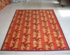 安吉华艺竹木工艺品厂 印花竹地毯的艺术与高清图片赏析